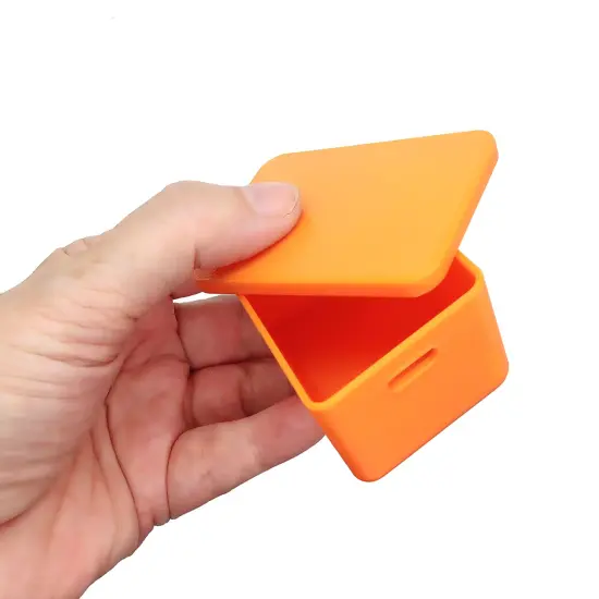 Miniature Storage Containers for 1:12 Scale Dollhouses, 4 pc, Halloween Colors Tote Boxes, Adorabilities {5}