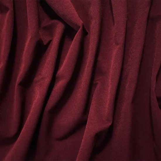 Deep Red Cotton Solid Stretch Spandex Chino Twill woven Fabric By the Yard {3}