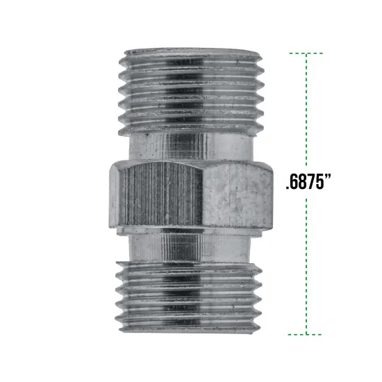 1/8" BSP Male to 1/8" BSP Male Fitting Conversion Adapter {3}