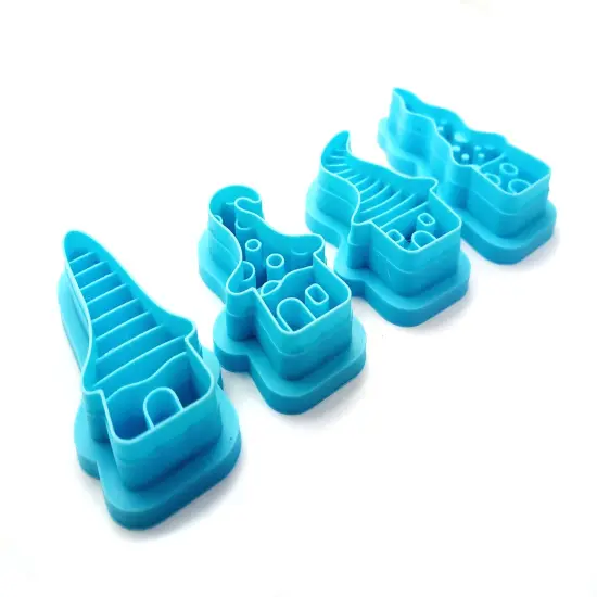 Little Fairy or Gnome House Clay Cutters, 4 Styles, Adorabilities {2}