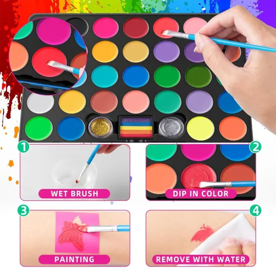 Face Painting Kit(	32 Colors) {4}