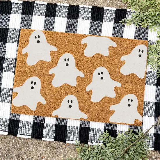 Large Halloween Doormat Stencils Reusable Boo Ghost Stencil(Halloween 01) {3}