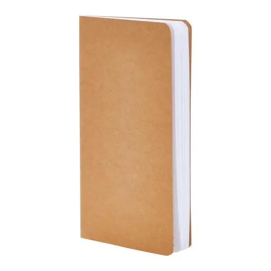 48 Pack Kraft Paper Notebooks Bulk, H5 Lined Journals for Writing, Students, Office, Travelers (80 Pages) Brown {7}