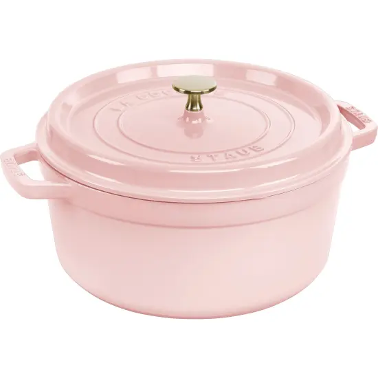 STAUB Cast Iron 5.5-qt Round Cocotte {2}