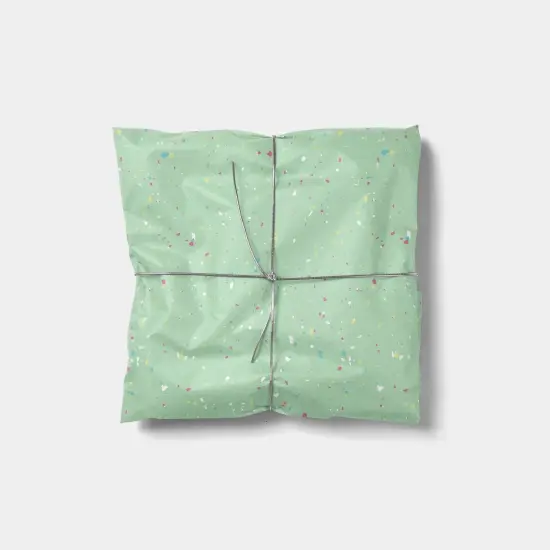 Mint Fleck Gift Wrap {1}