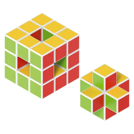 Magicube&trade; 27 Piece Multicolored Free Building Set {4}