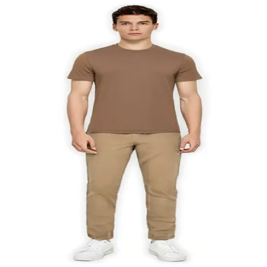 BELLA + CANVAS&reg; Crewneck Short Sleeve Jersey Tee Vintage Brown {1}