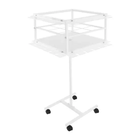 Mobile Wine Rack Wine Glass Holder Party Wine Glass Holder 40 Goblets 9 Bottles {3}