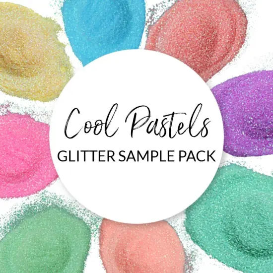 * Glitter Sample Pack - Cool Pastels {2}