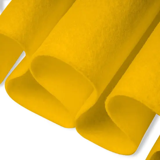 FabricLA Craft Felt Fabric - 36" X 36" Inch Wide & 1.6mm Thick 1 Square Yard Felt Fabric - Use This Soft Felt for Crafts - Gold A43 {1}