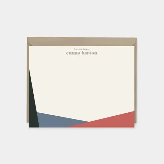 Color Block Note Cards VII {1}