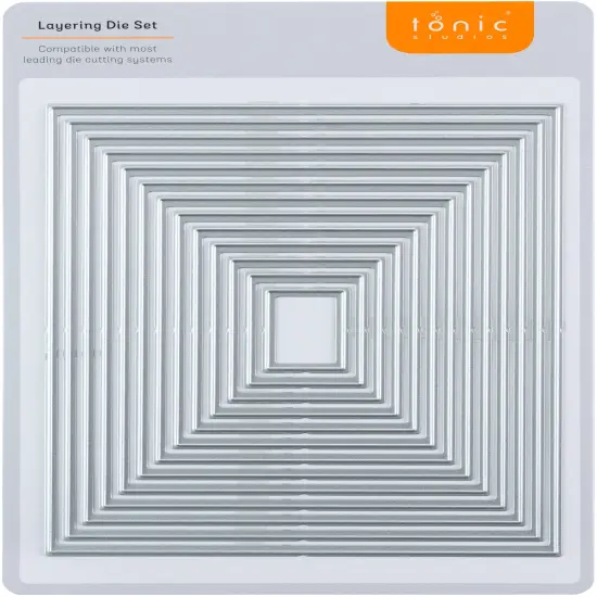 Tonic Studios Die Set-Rectangular Layering Basic {1}