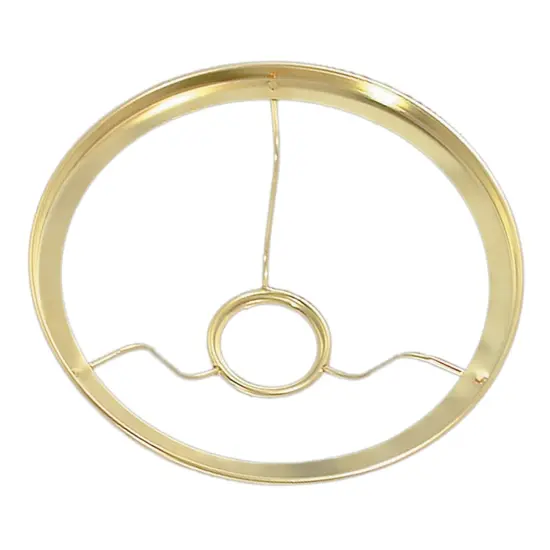Aladdin Brass Plated 10" Under Burner Shade Ring for Glass Shades {4}