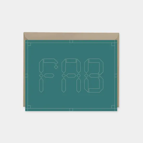 "Fab" Maroque Congratulations Cards {1}