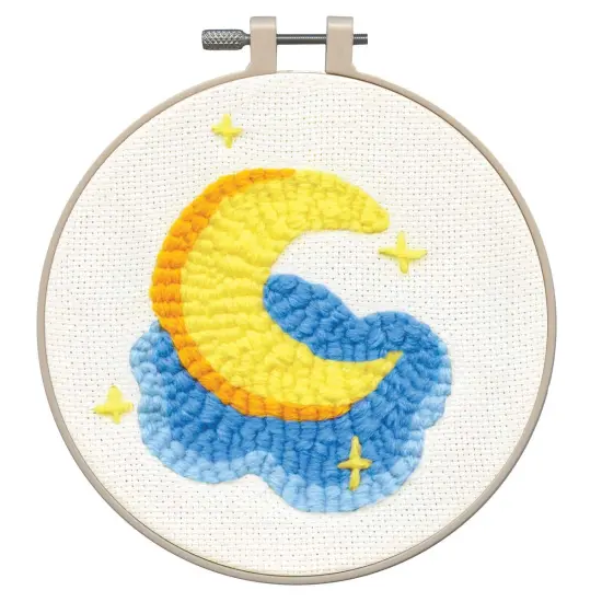 Design WorksMoon Punch Needle Kit Multi {1}