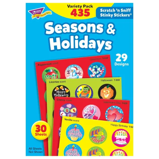 Seasons & Holidays Stinky Stickers&reg; Variety Pack, 435 ct {1}