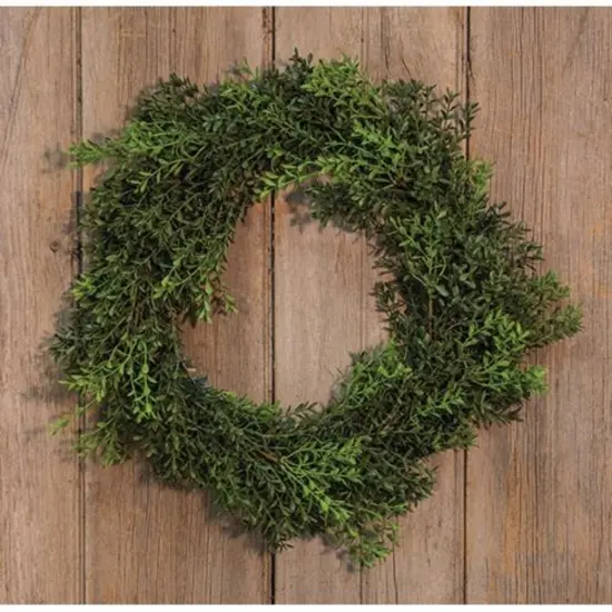 New England Boxwood Wreath 22" {1}