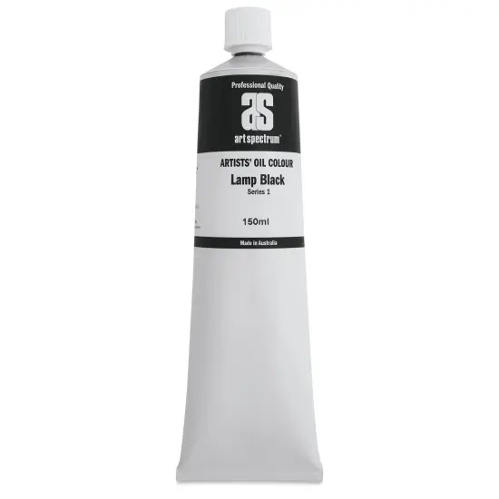 Art Spectrum Artists' Oil Paint - Lamp Black, 150 ml {1}