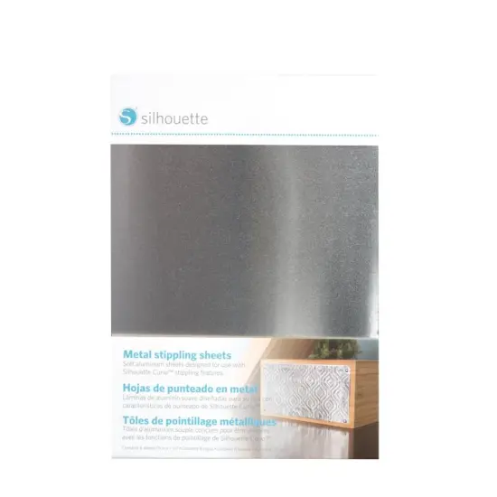 Silhouette Metal Stippling Sheets {1}