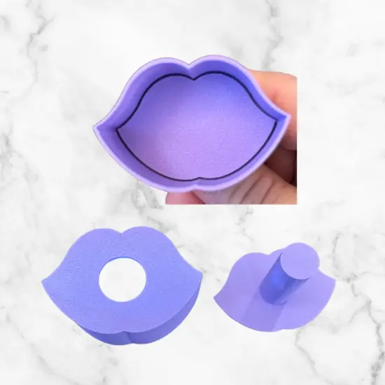 Valentines Lips Cake Pop Mold {4}