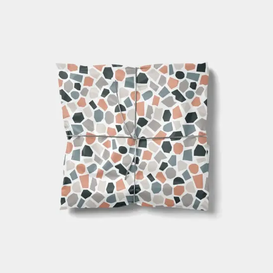 Cut Paper Collage Gift Wrap {1}