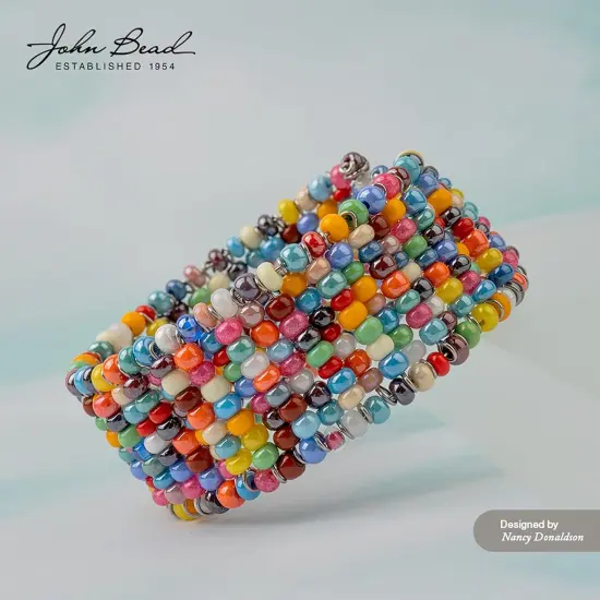 John Bead 6/0 Mixed Czech Glass Seed Beads, 100g Daffodil Mix {2}
