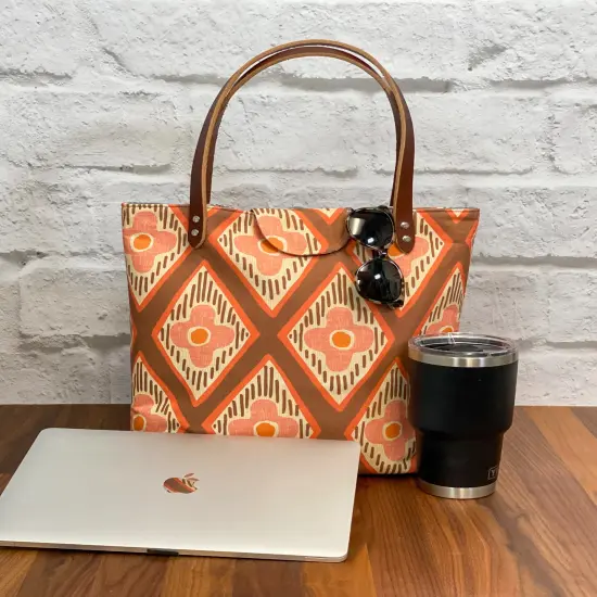 Crosscut Sewing Co.&reg; Lincoln Tote Sewing Kit - Beginner Sewing Project Kit Pacific {5}