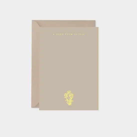 H Scabrosum Botanical Note Cards II {1}