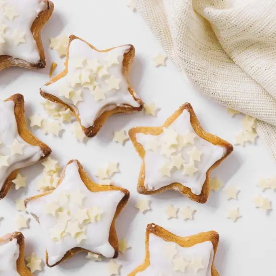 Square Biscuit Cutter Set &ndash; 4 Pcs Stainless Steel Cookies Cutter with Handle {3}