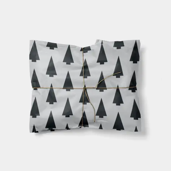 Tree Arrow Holiday Gift Wrap {1}
