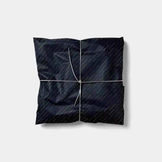 Squiggly Brushstroke Gift Wrap {1}