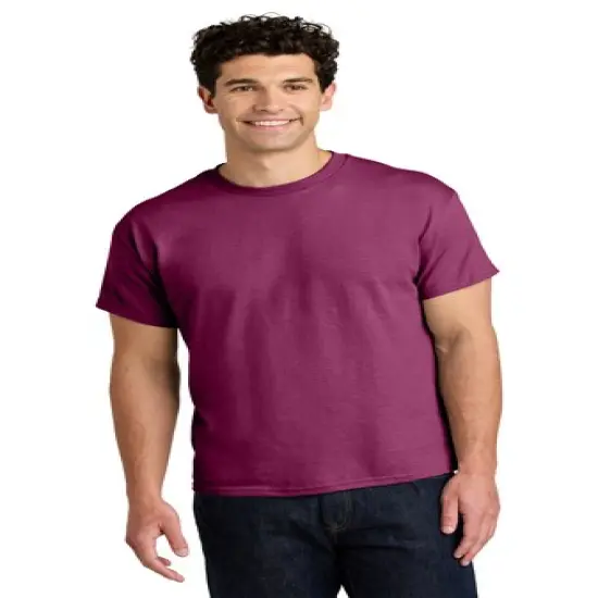 Gildan&reg; Heavy Cotton Short Sleeve Crew-Neck T-Shirt Berry {1}