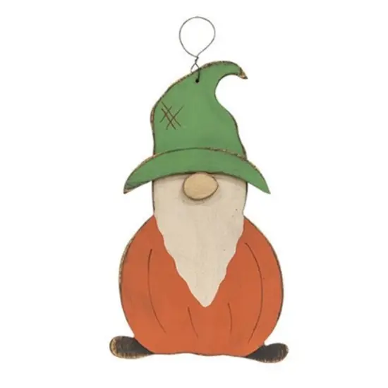 Pumpkin Gnome Hanger {1}
