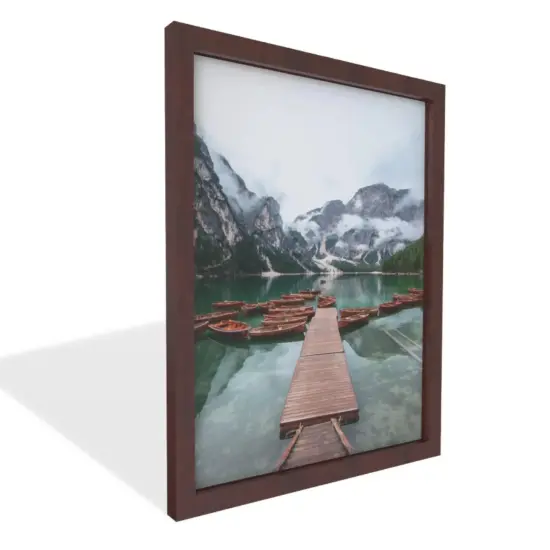 18x24 picture frames Wood 18 x 24 frame for 18 by 24 poster wall art 18x24 Frame Black {5}