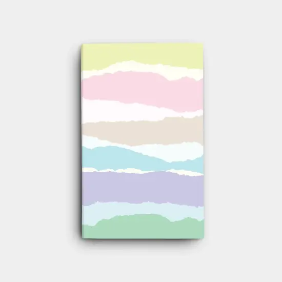 Colorful Torn Paper Writing Journal {1}