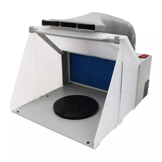 Spray Painting Workbench Model Painting Workbench w/LED Light Bars DIY Anti-slip {1}