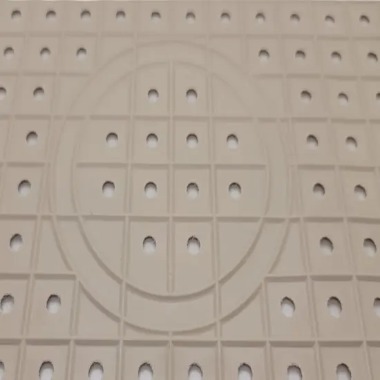 Handy Housewares 10" x 12" Square Textured Rubber Sink Protector Drain Mat {4}