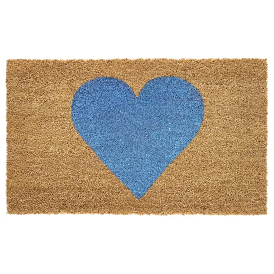 Heart Doormat Black {6}