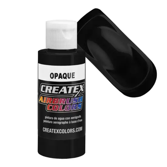 Black - Opaque Airbrush Paint, 1 Quart {1}