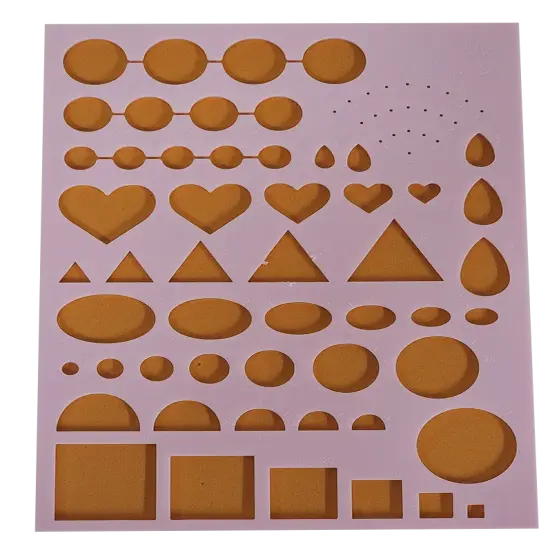 Pink Quilling Tool Board F07M3-3-pink {1}