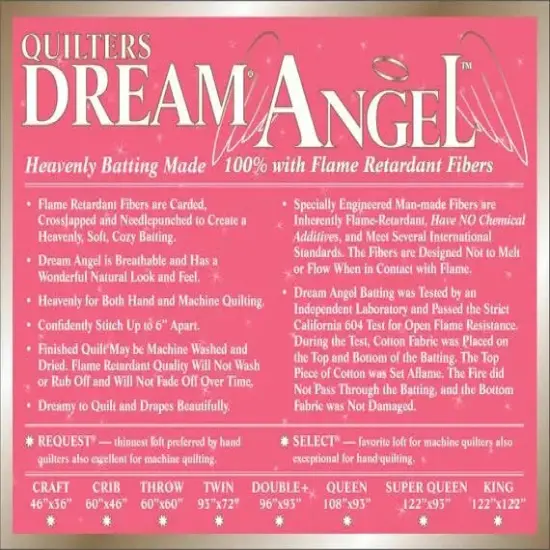 Quilters Dream Angel Select Throw Batting {3}