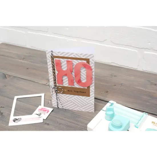 We R Punch Board-Mini Alphabet {6}