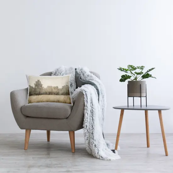 Stupell Industries Woodland Watercolors in Neutrals Indoor Pillow, 14 x 7 x 20 {2}