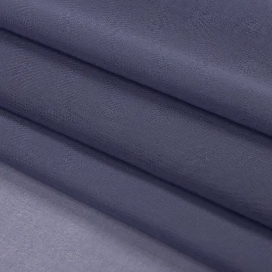 1 Yard Infinity Blue Premium Silk Chiffon Fabric Lightweight for Elegant Dresses 54 Inch Width {4}