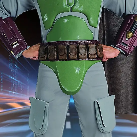 Boba Fett Star Wars Costume with Molded Helmet and Armor {3}