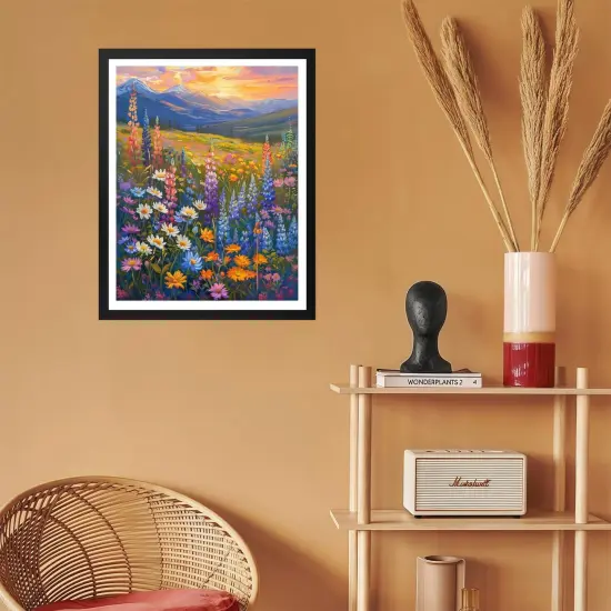 Blooming Wildflowers Paint by Numbers Kit - 16 X 20 Inches {2}