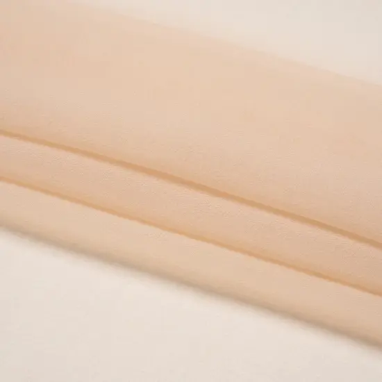 1 Yard Nude Silk Georgette Lightweight Flowing Fabric for Dressmaking 54 inch Width {4}