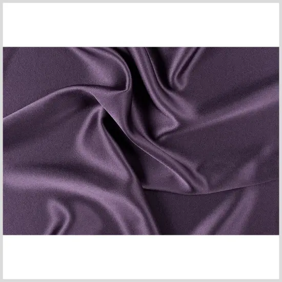 1 Yard Blackberry Silk Crepe Back Satin Opulent Smooth Soft Elegant Fabric 44 inch Width {3}