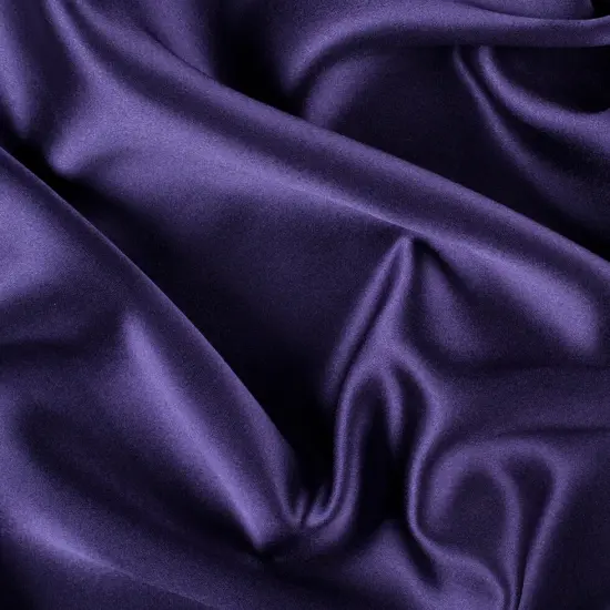 1 Yard Grape Silk Crepe Back Satin Soft Smooth Luxurious Evening Dress Sewing Fabric 44 inch Width {1}