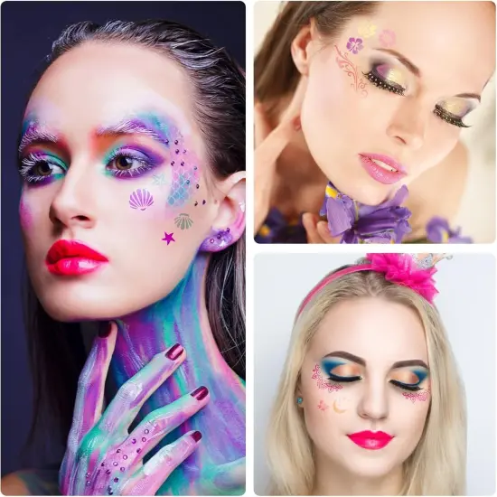 Body Facial Painting Templates(Custom) {4}